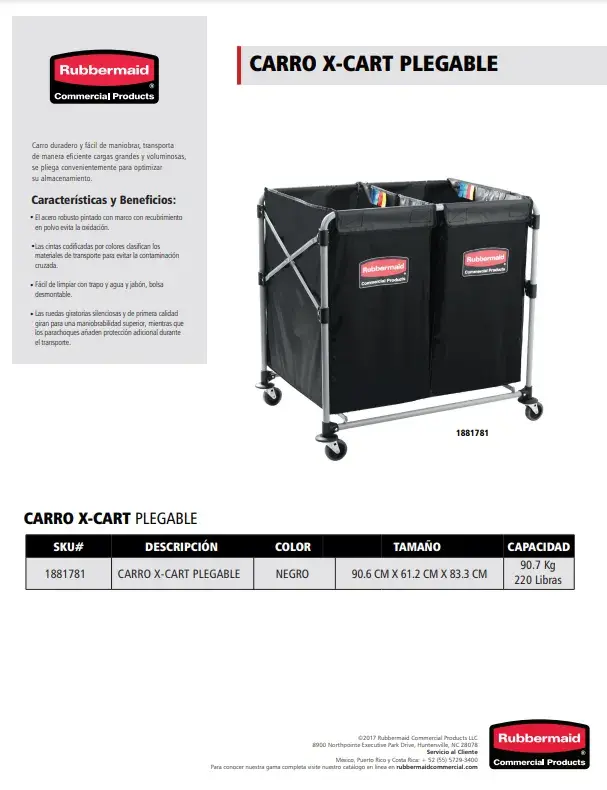 Rubbermaid® Carts