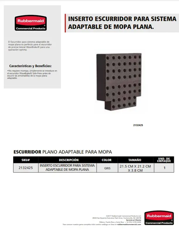 2132425 Inserto escurridor para sistema adaptable