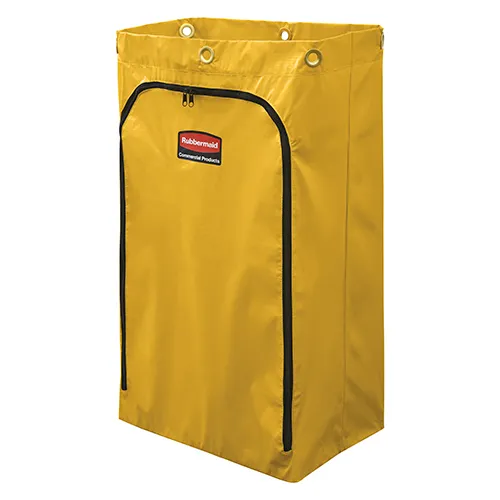 BOLSA DE VINIL 90 L AMARILLO PARA CARRO DE LIMPIEZA