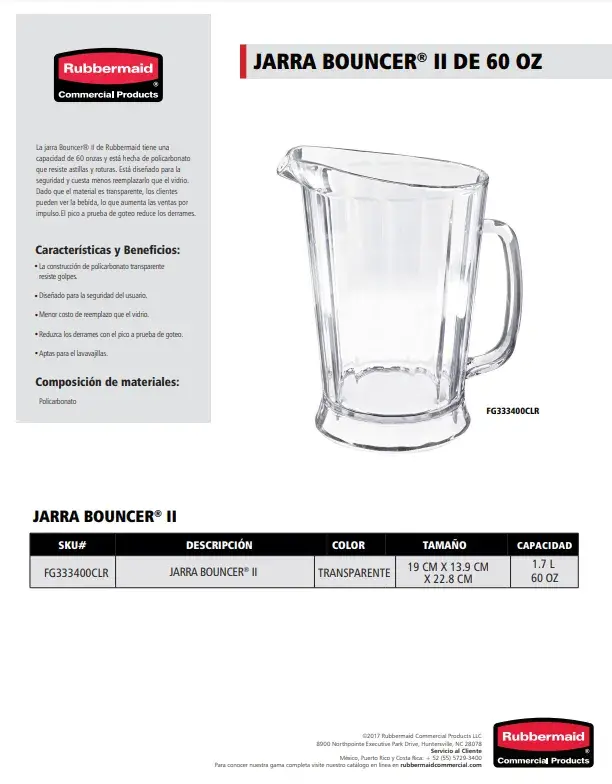 FG333400CLR Jarra Bouncer®