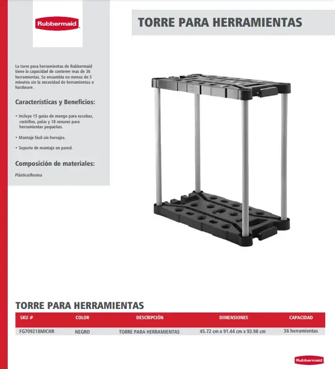 FG709218MICHR Torre para herramientas