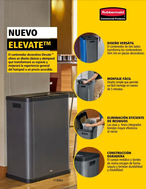 Folleto Contenedor Elevate™