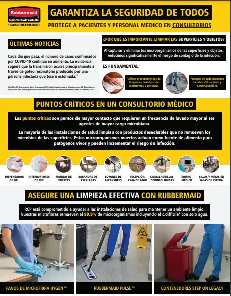 Limpieza en consultorios médicos